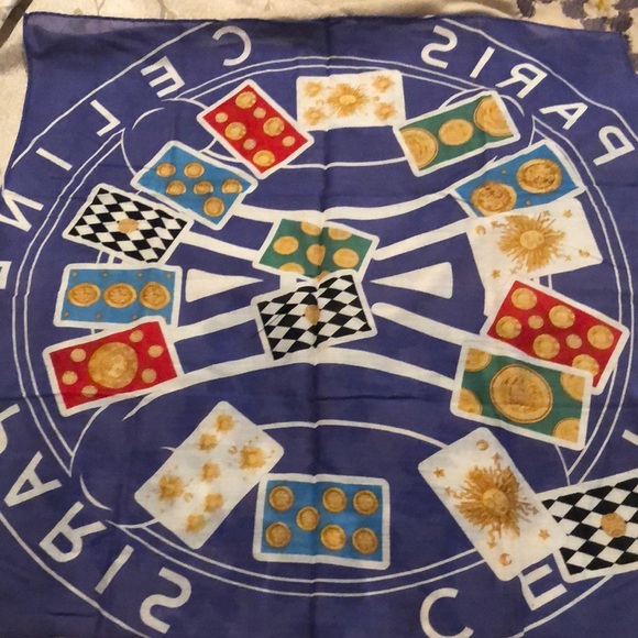 ❤️ Celine Paris 💯 % cotton handkerchief - Picture 2 of 5